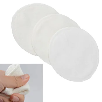 

6PCS Cotton Nursing Pad Washable Feeding Breast Pad Absorbent Reusable Anti-overflow Postpartum Nursing Pads Zipper Laundry bag