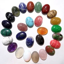 13x18 мм натуральный камень бирюза кварц кристалл тигровый глаз овальный кабошон кулон для diy ювелирных изделий ожерелья аксессуары 30 шт