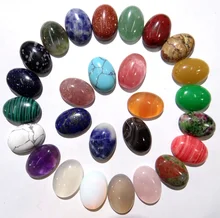 13x18mm kamień naturalny Turquoises kryształ kwarcowy tygrysie oko owalne Cabochon wisiorek dla diy tworzenia biżuterii naszyjniki akcesoria30pc