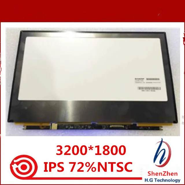 Протестировано 14''IPS экран LQ140Z1JW01 LQ140Z1JW01A для Fujitsu U904 3200*1800 ЖК-дисплей 72% NTSC