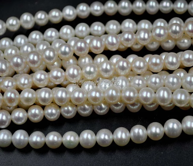 Buy fine pearl wholesale 6.5 7mm near round cultured
