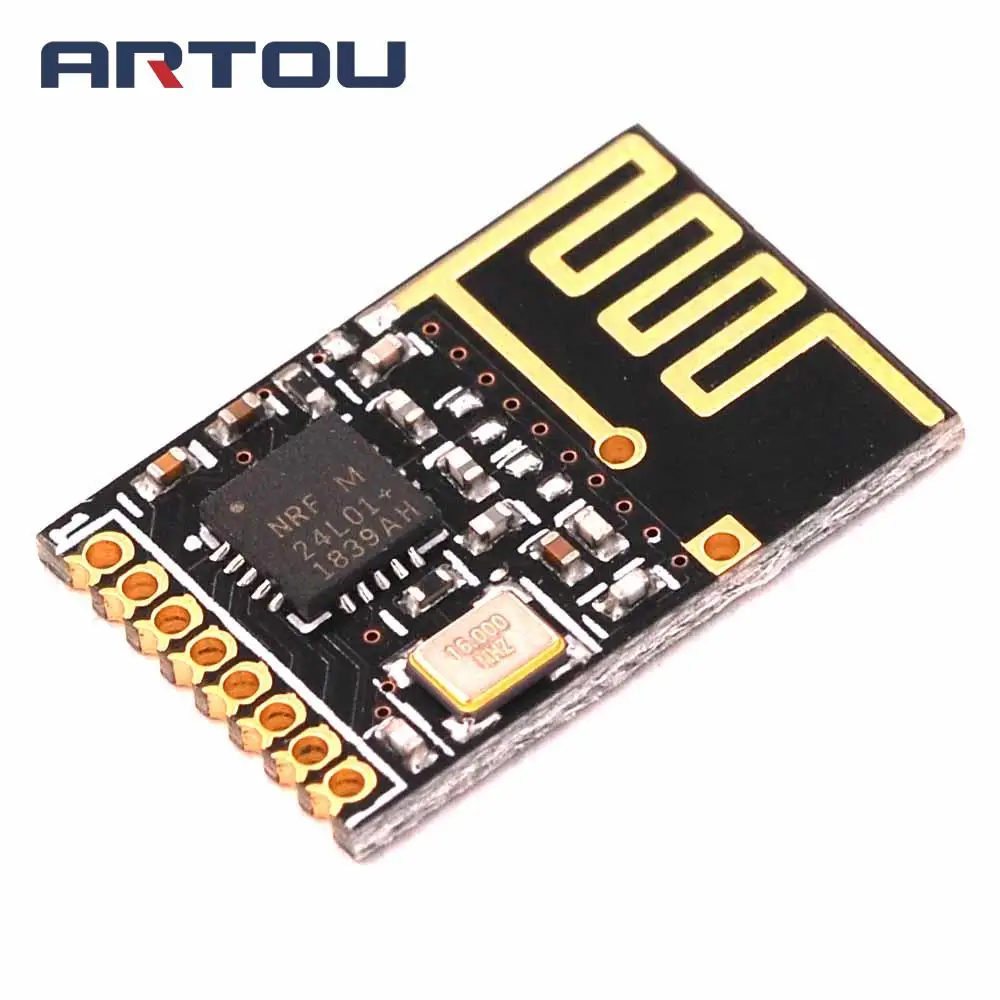 5 шт./лот SI24R1 Улучшенная мощность SMD NRF24L01 беспроводной модуль мини передачи