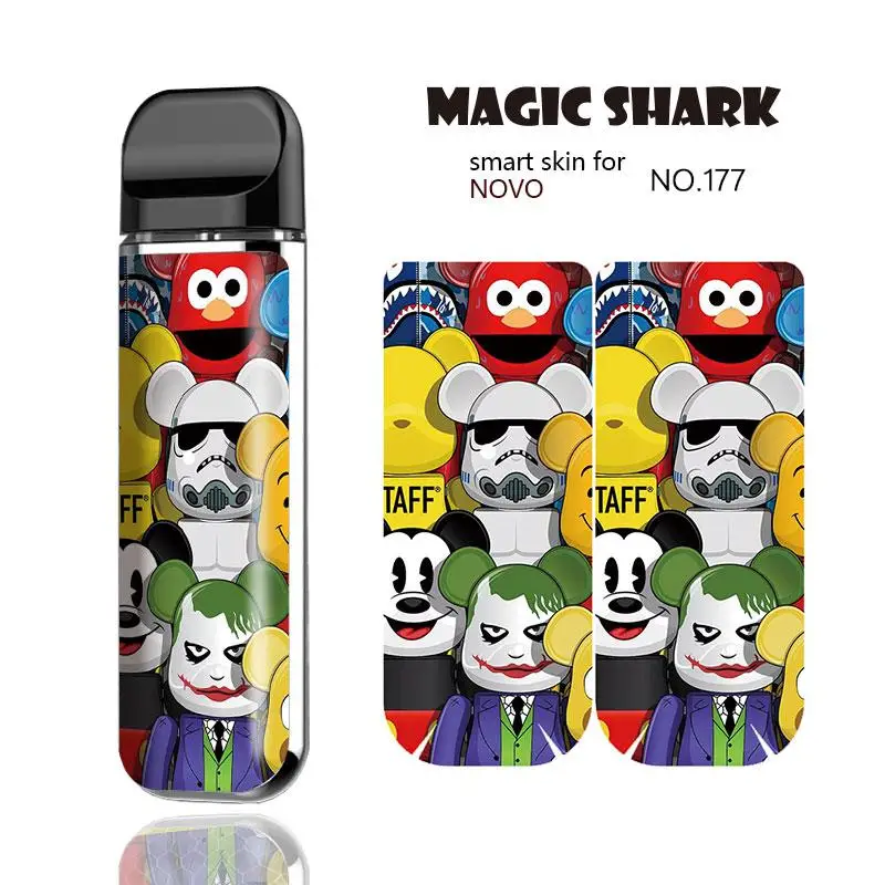 Женский ударопрочный чехол Magic Shark Cat для Smok Novo наклейка пленка 176 185|Наклейки