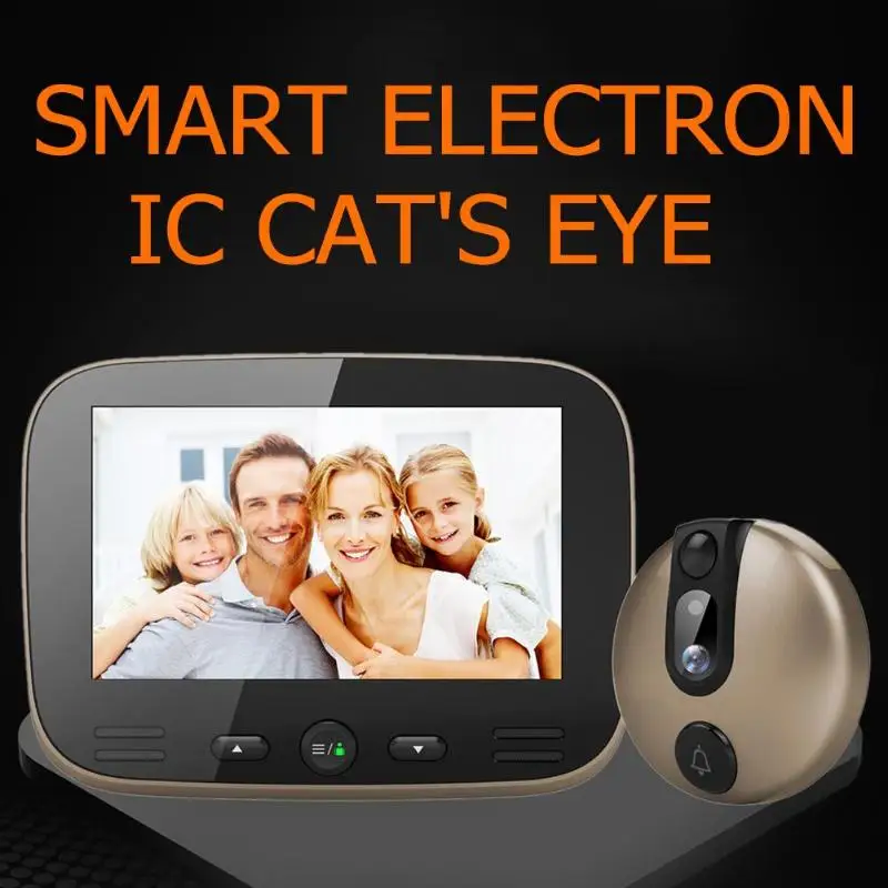 Видеоглазок 1080p hd с wi-fi и экраном 4,3 дюйма. Video smart. Video smart. Video smart. Video smart.