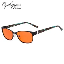 LX17012 Eyekepper синие блокирующие очки для женщин-снимает цифровое напряжение глаз, Ночные очки-ручная полировка ацетатного дужки