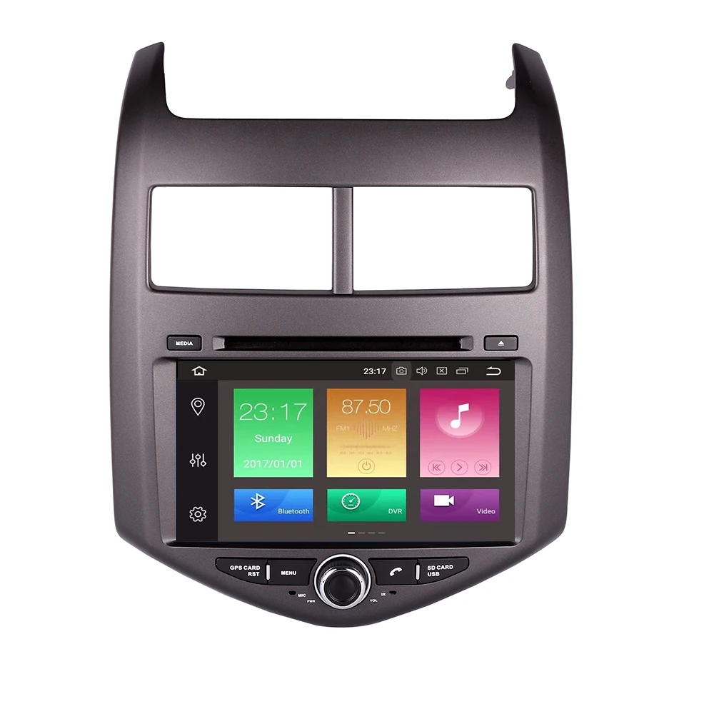 Android 10 8 ядерный Автомобильный DVD плеер для Chevrolet Aveo/Sonic 2011 2012 -2019 2 Din автомобильное