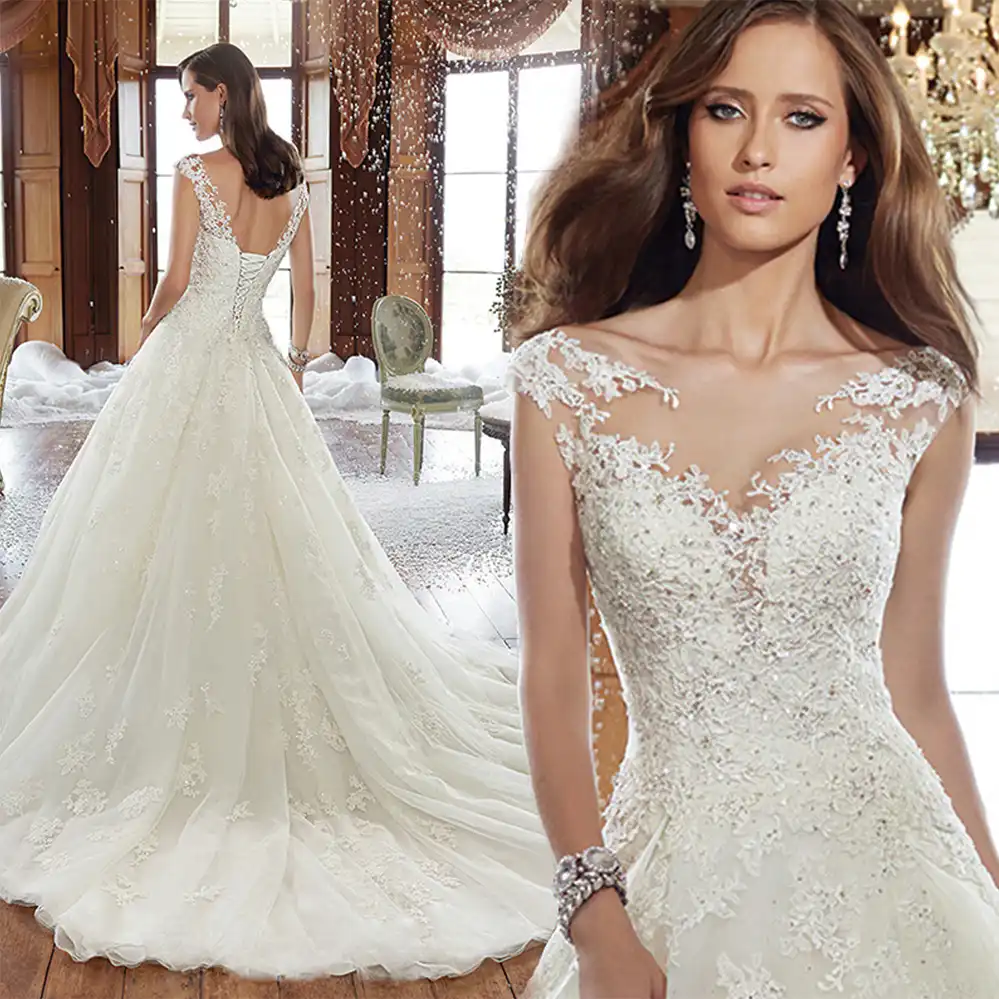 latest styles for lace gown 2020