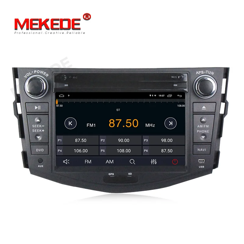 Flash Deal MEKEDE Android 9.1 car dvd player Car Radio for Toyota RAV4 Rav 4 2007 2008 2009 2010 2011 Multimedia Autoradio gps navigation 2