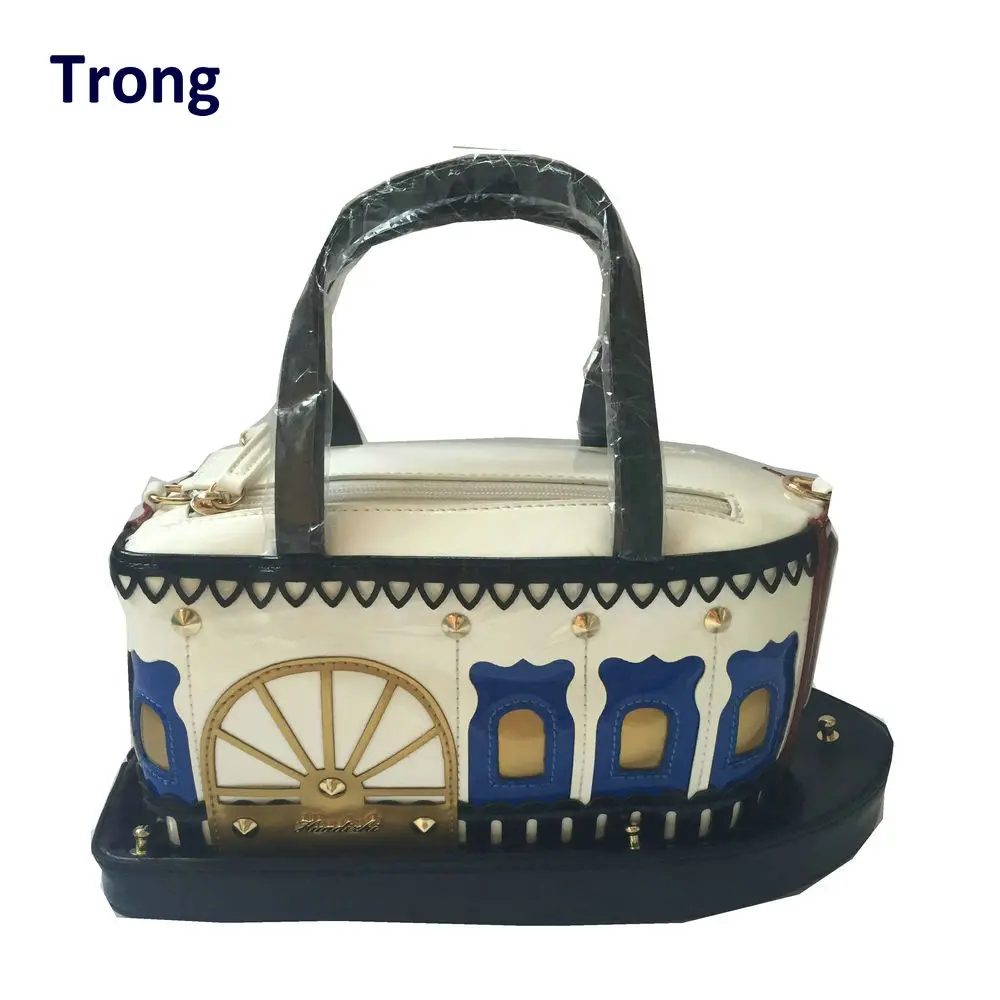 2017 new arrival fashion yachts shape handbag women's luxury house boat