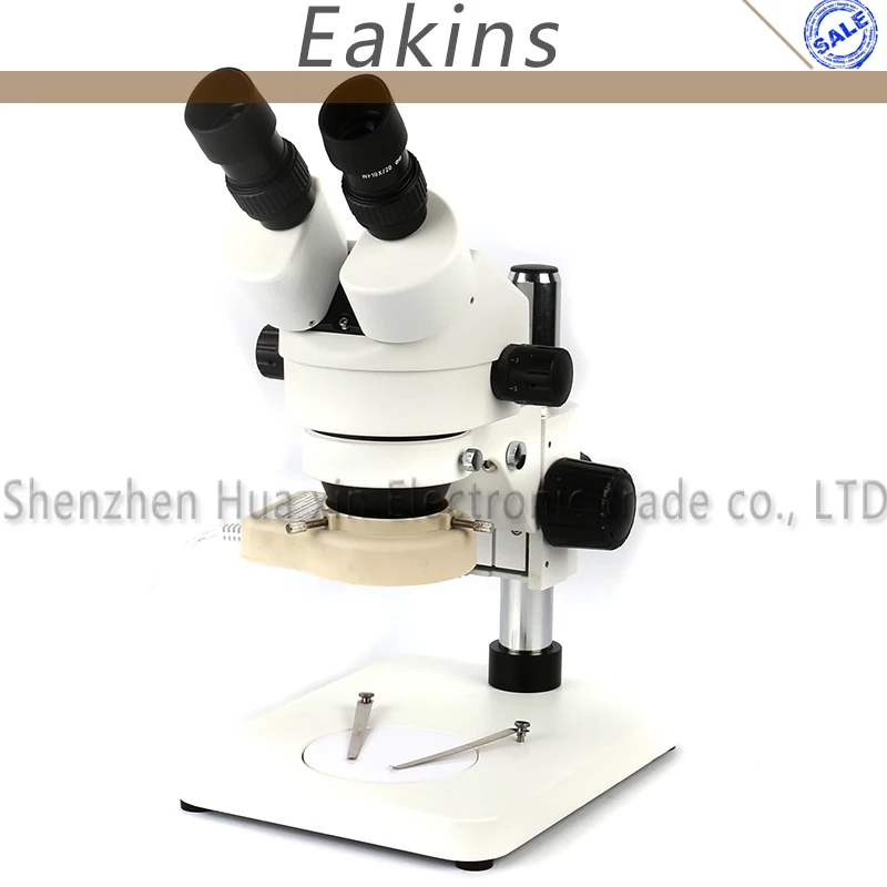 Binocular stereo microscope Industrial microscope 7 45X Continuous zoom