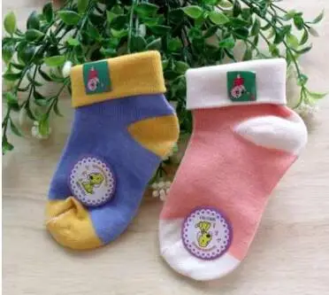 Носки для маленьких детей, носки для новорожденных, носки на весну и осень, пара носков, детские носки