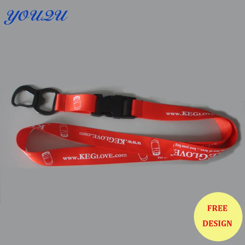 

Custom Beer opener lanyards bottle opener lanyard lanyard with bottle opener lowest price+ escrow accepted