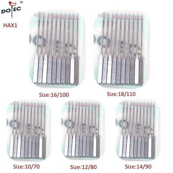 

Domestic household sewing needles 50pcs kit packing Dotec HAX1 705H 130R 15X1H 130/705H 15X1 janome toyota singer juki Bernina