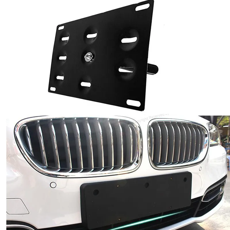 Bumper Tow License Plate Bracket Holder For BMW E39 5-Series 525i 528i 530i 540i M5 95-03, FOR E90 E91 E92 E93 M3 E70 E71 07-13