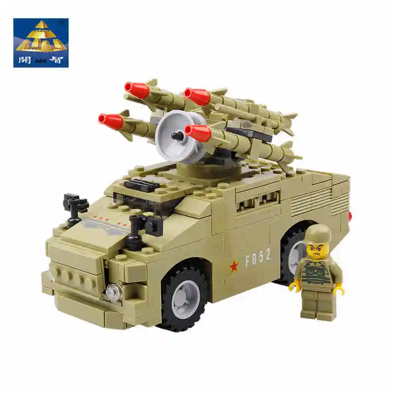 In Stock KAZI 98401 266pcs Military Anti aircraft Missiles