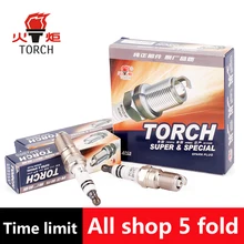 4pcs/lot China original TORCH Iridium Platinum spark plugs Q6RTI-13 for FORD C-MAX/FOCUS II/GALAXY/MONDEO III/MONDEO IV/S-MAX