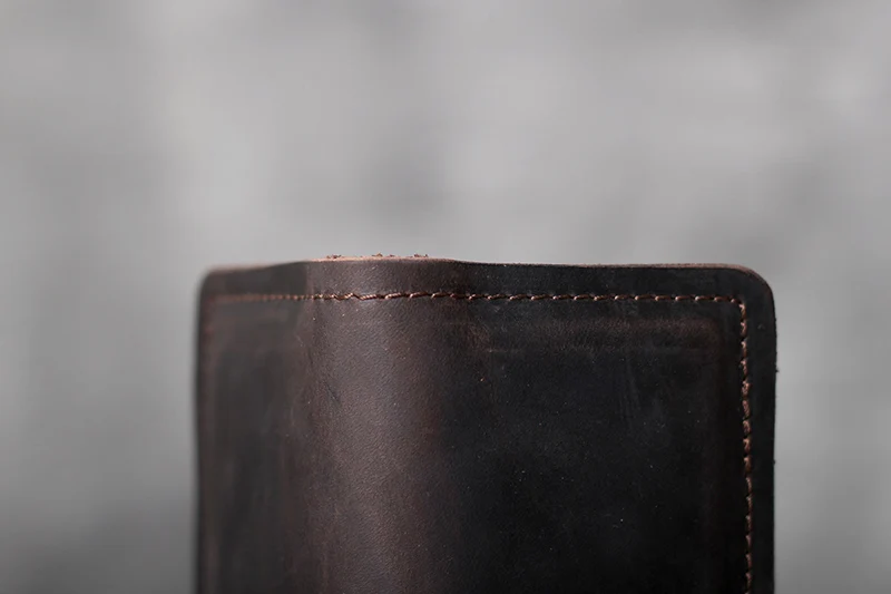 AETOO голова воловьей кожи мини карты пакет ретро ручной работы кожаный практичный классический кошелек