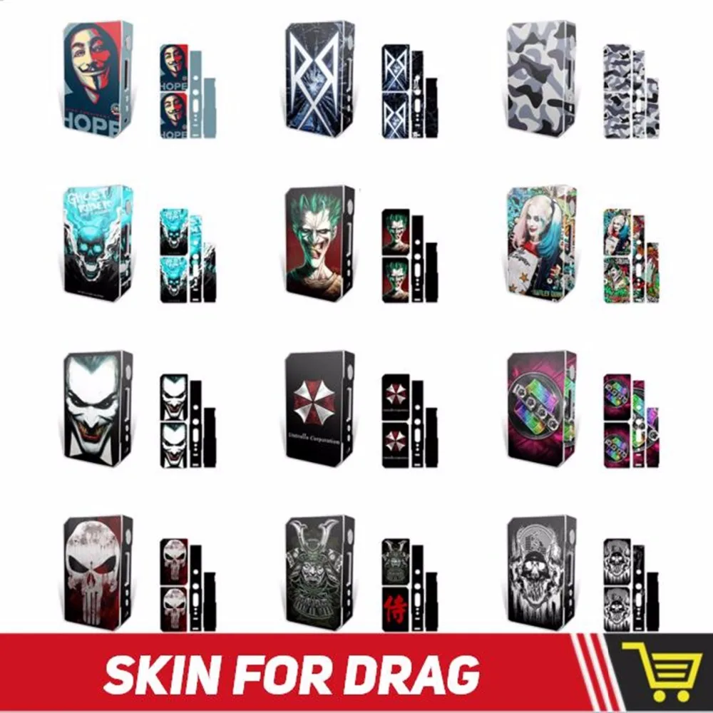 

Keepred Drag Skin Case Drag Sticker Wrap Skin for Voopoo Drag 157w Box Mod Electronic Cigarette Vape For Voopoo drag sticker