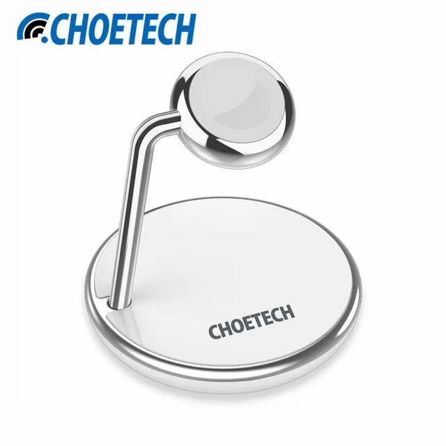 bilder für Choetech 5 v/2.1a mfi certified wireless-ladegerät magnetic charging dock mit dual usb ports für apple watch iwatch power bank bilder für Choetech 5 v/2.1a mfi certified wireless-ladegerät magnetic charging dock mit dual usb ports für apple watch iwatch power bank