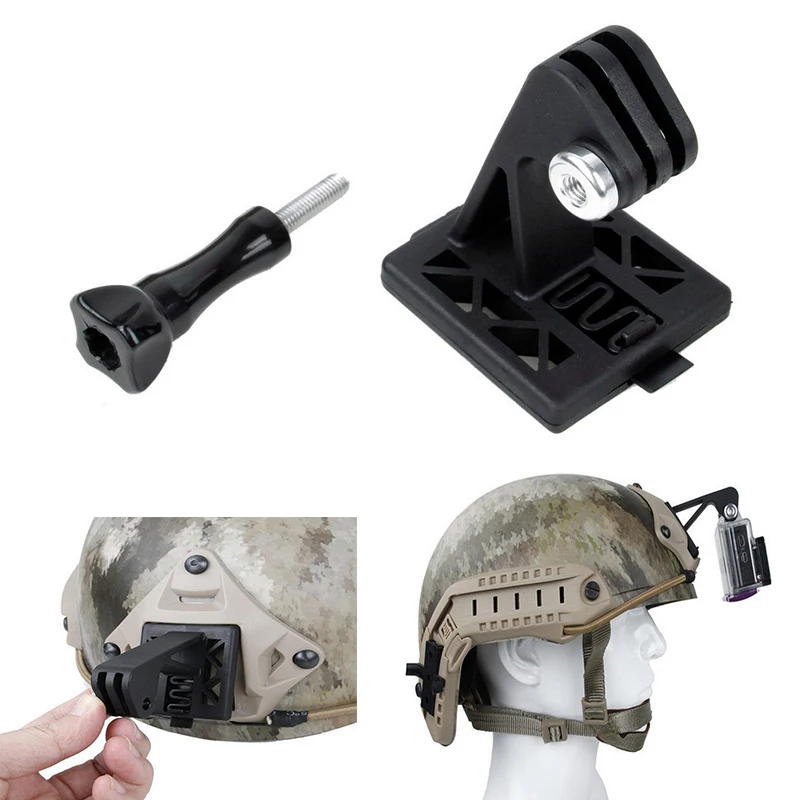 MICH Helmet Accessories Front Bracket For Paintball Game Airsoft For Gopro Hero 1 2 3 4 Xiaoyi Shangou AF/ M88 Action Camera Mount Bracket Tactical FAST MICH Helmet Accessories Front Bracket For Paintball Game Airsoft For Gopro Hero 1 2 3 4 Xiaoyi Shangou AF/ M88 Action Camera Mount Bracket Tactical FAST