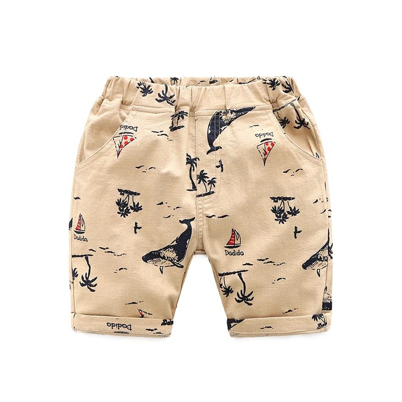 

Dollplus 2019 New Shorts Boys Children Shorts Boys Beach Casual Pants Kids Clothing Fashion Cartoon Style Short Beach Pants