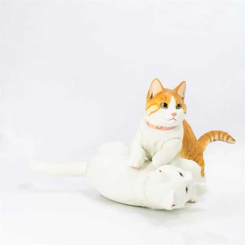 Felis Silvestris Catus Kawaii Cat BJD ПВХ фигурка модель игрушки|Игровые фигурки и трансформеры| |