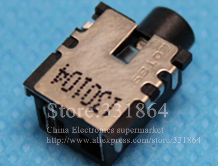 2pcs Free Shipping Audio jack Headphone socket Connector For Asus Ace