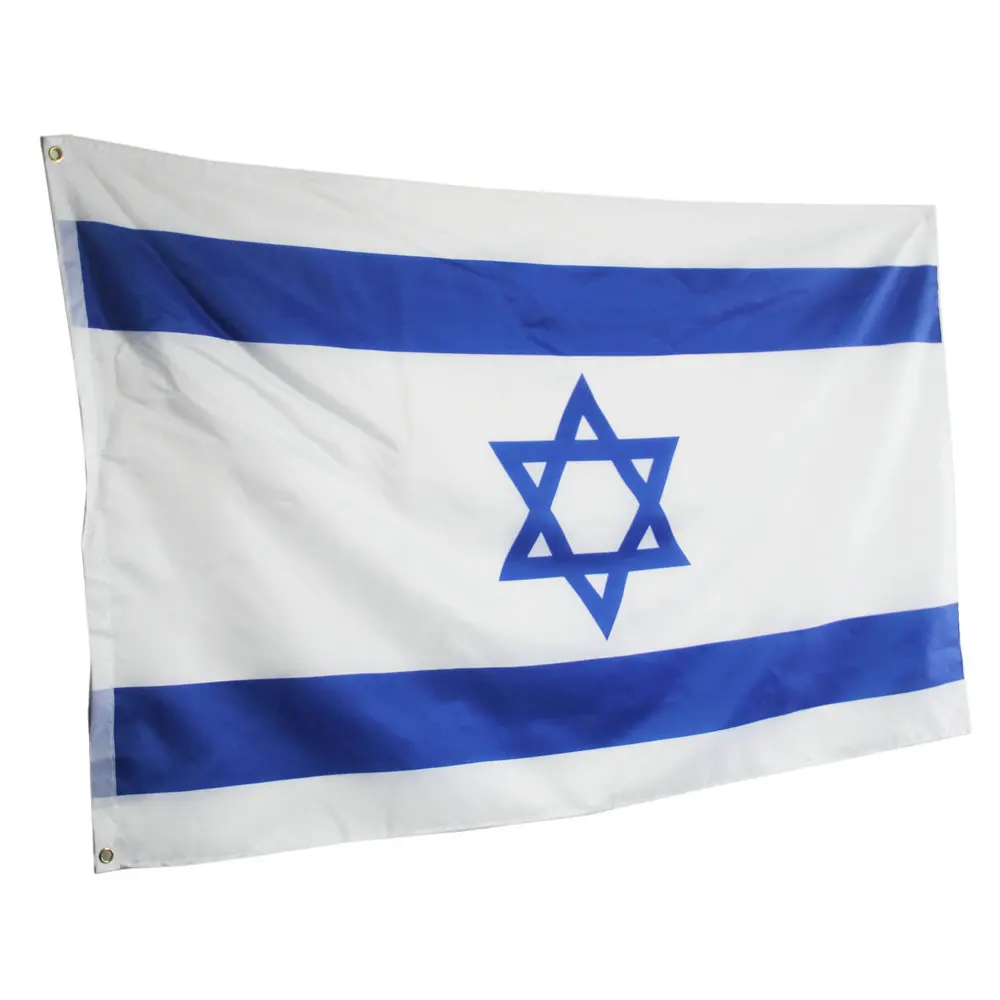Israel country flag 3*5 feet Isreal banner 90*150cm high quality free shipping 