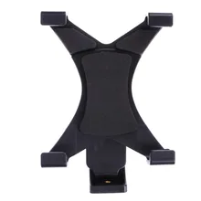 Universal Black Tablet Tripod Mount Clamp Adapter Holder Bracket Clamp 1/4″ Thread Adapter for 7″~10.1″ Tablets Pad High Quality