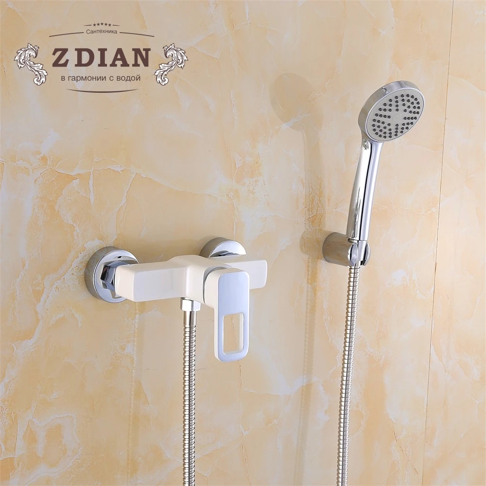 

Multicolor Shower Faucet With Handheld Showerhead Shower Bathtub Faucet Mixer Tap Bathroom Faucet Tap 1 Functions Shower Mixer