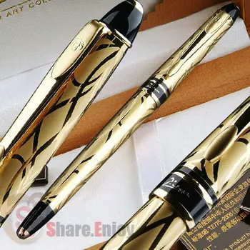 

PICASSO 901 GOLDEN 18KGP FINE NIB FOUNTAIN PEN PARIS SENTIMENT