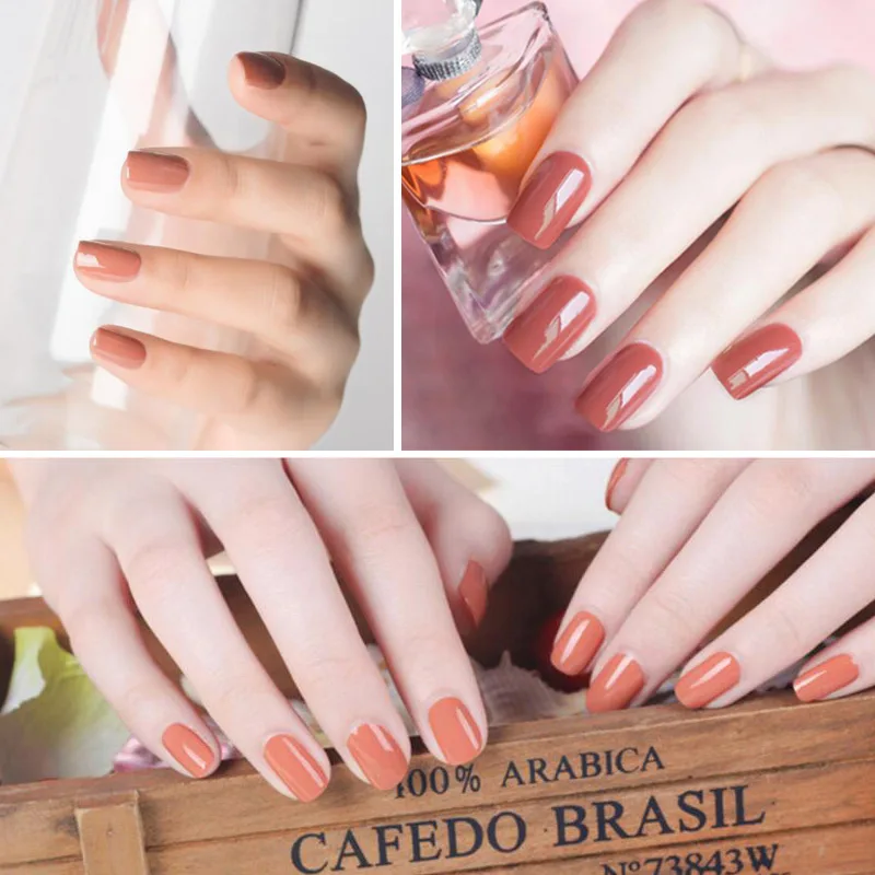  MIZHSE Nude Summer Color Nail Gel Vernis Semi Permanant LED 7ML Gellak Nails Art Unhas De Gel One S