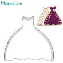 Помадка торт Бисквит тиснение шаблон платье Стиль выпечки инструмент для украшения выпечки DIY Кухня MS-00129