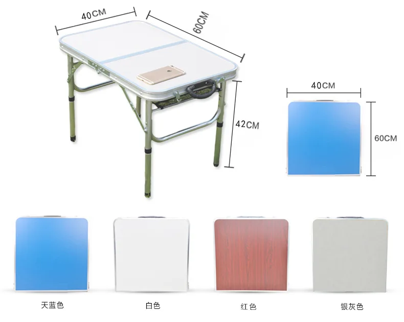 Открытый стол, уличная мебель кемпинг стол Меса portatil mueble для турпохода, из алюминия портативный складной стол Меса плиссируемый стол