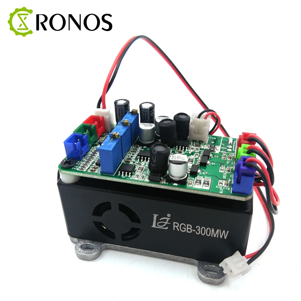 

DC 12V RGB 300mW Stage Laser Light Module Red 650nm 200MW Blue 450nm 80mW Green 532nm 50mW Stage Lighting Effect Laser Lamp