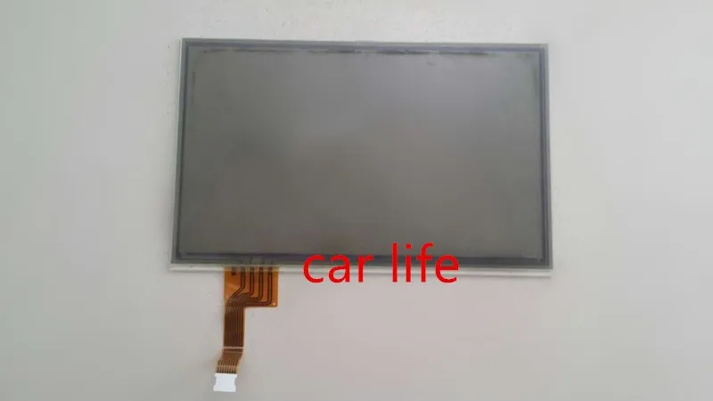 Top 10 pieces 8 pin Black glass touch Screen panel Digitizer Lens panel for LTA070B512F lexus ES240 ES250 ES300 ES330 ES350 DVD 2