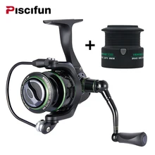 Piscifun Venom Fishing Reel Extra Spool 12Kg Max Drag Spinning Reel 10+1 Bearings Water Resistant Spinning Fishing Reel
