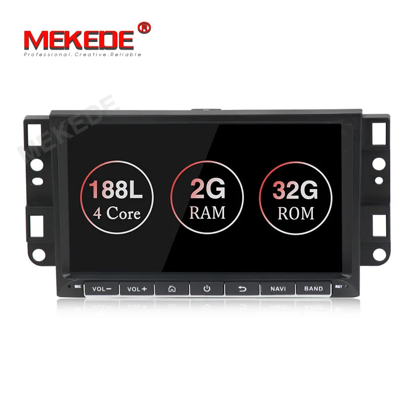 MEKEDE 2 Din Android 8,1 Автомобильный мультимедийный dvd-плеер для Chevrolet Aveo Epica Captiva Spark Optra Tosca Kalos gps стерео - Цвет: 32G car dvd