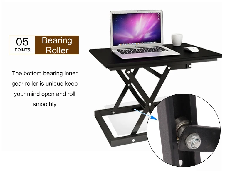 Простой стол для ноутбука Настольный для домашнего пользования стол Рабочий стол стойка-вверх компьютерный стол офисный стол, мебель