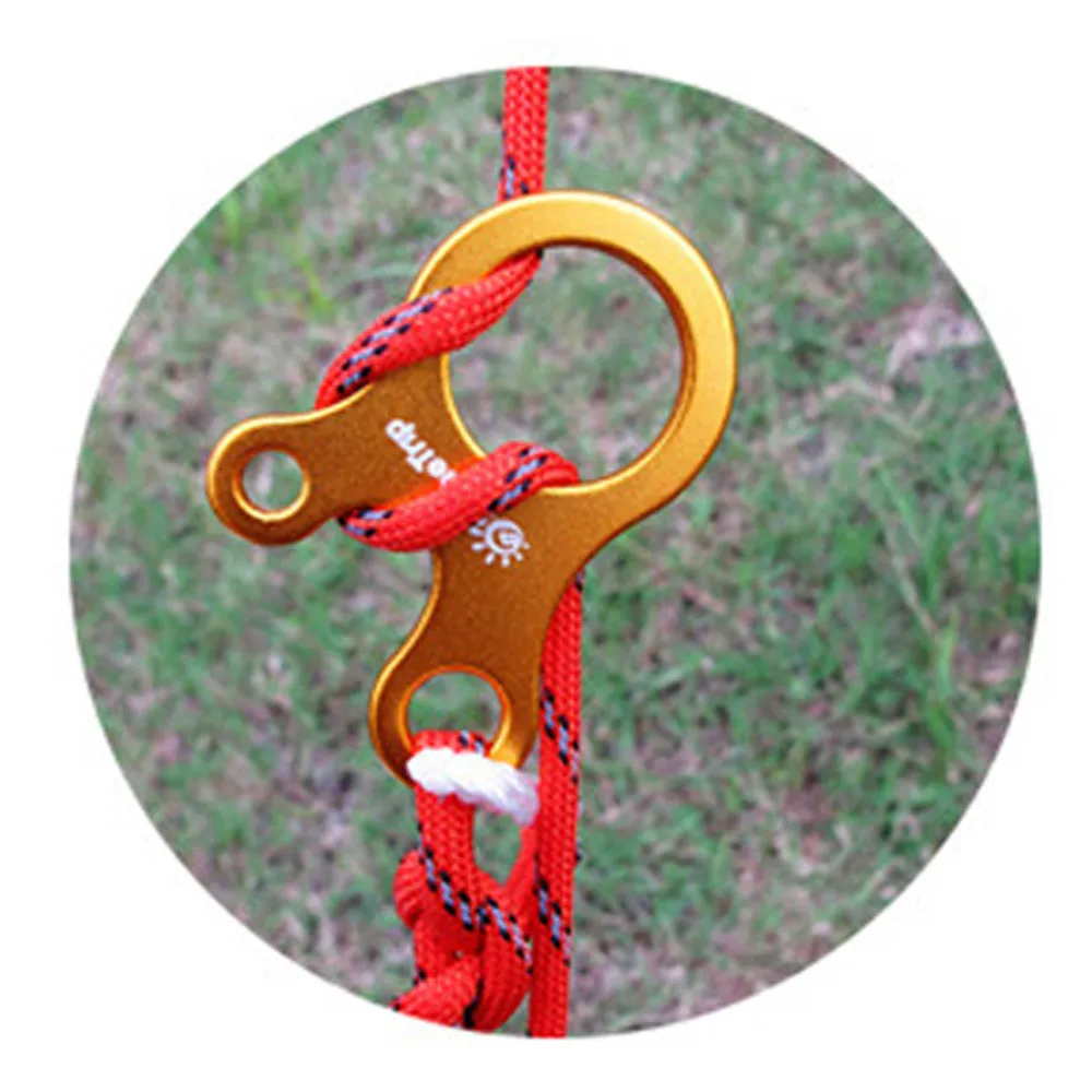 

Outdoor Rope Three-hole Quick Tool Adjustment Buckle Tent Snail Wind Stopper 3 Colors Available