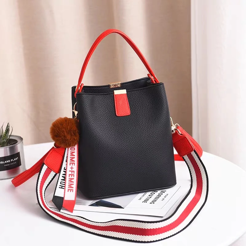 

Free shipping women's handbag favorite High Quality Barrels bag real shoulder bag