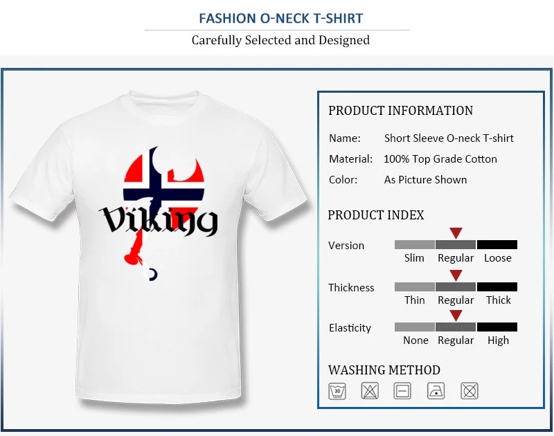 Male Cheap Casual Tops Shirt Funny Crew Neck Summer/Autumn 100% Cotton T Shirt Summer Short Sleeve Tee Shirts Top Quality Norwegian norse norge norway flag axe