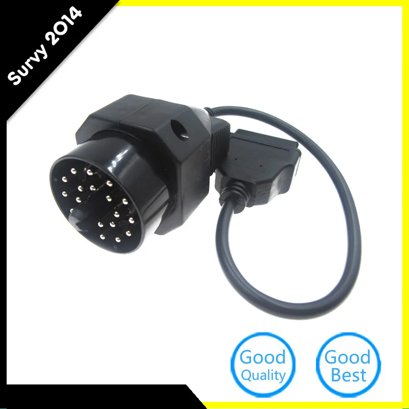 

20 Pin to 16 Pin OBD2 Adapter Connector Scanner Cable for BMW brandnew