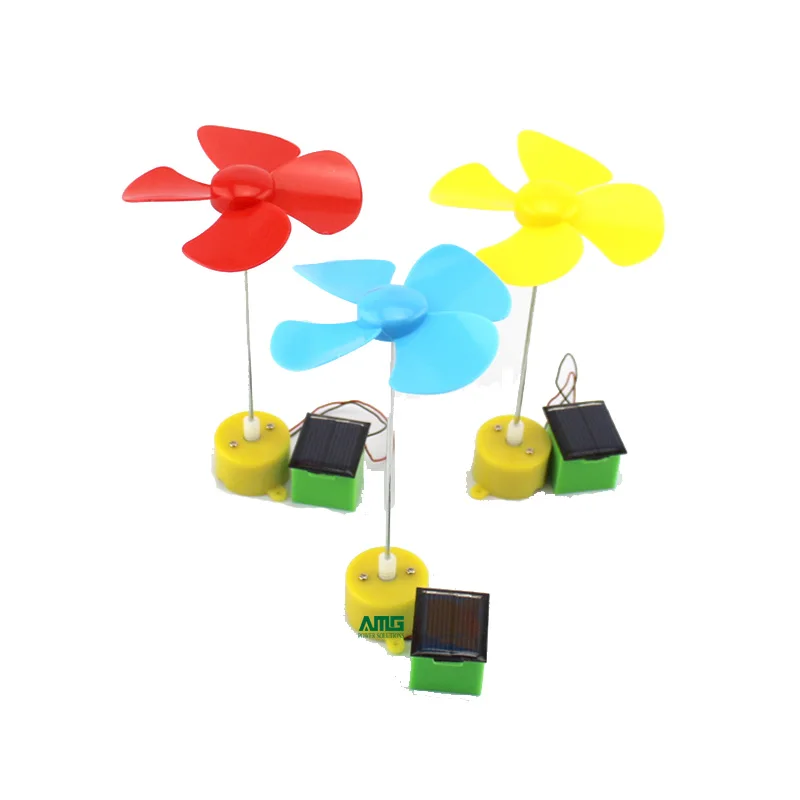 Солнечный мощный вентилятор/ветряная мельница/вращающаяся модель ручной сборки подсолнечника демонстрация для студентов diy Солнечная лопасть игрушки