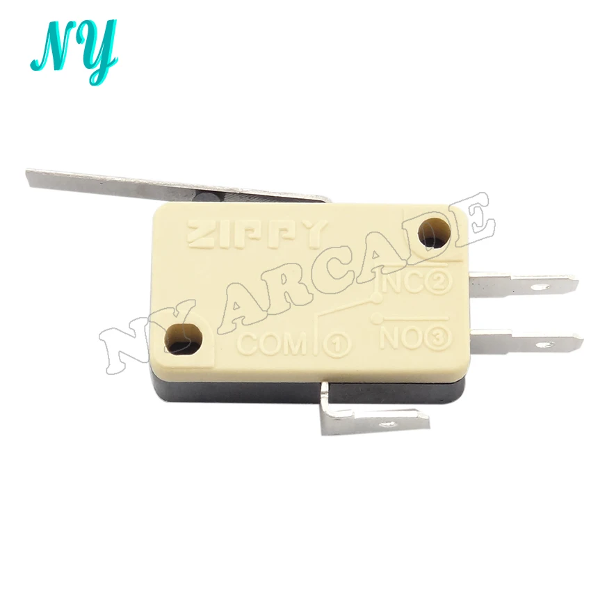 

30 pcs ZIPPY product yellow three Terminals Micro Switch for arcade joystick