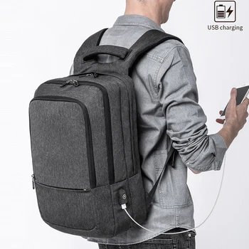 

KAKA USB Charge Large Capacity Travel bag 15.6" Laptop Backpack Schoolbag for Teens Mochila Women Back pack Casual Men Backpack