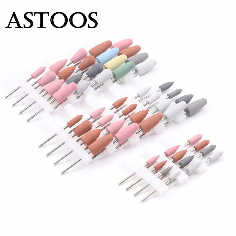 

4PCS Nail Drill Bits Set Silicon Cutter for Manicure Set Pedicure Manicure Set Cutter for Pedicure Gel Nail Polish Set for Nail