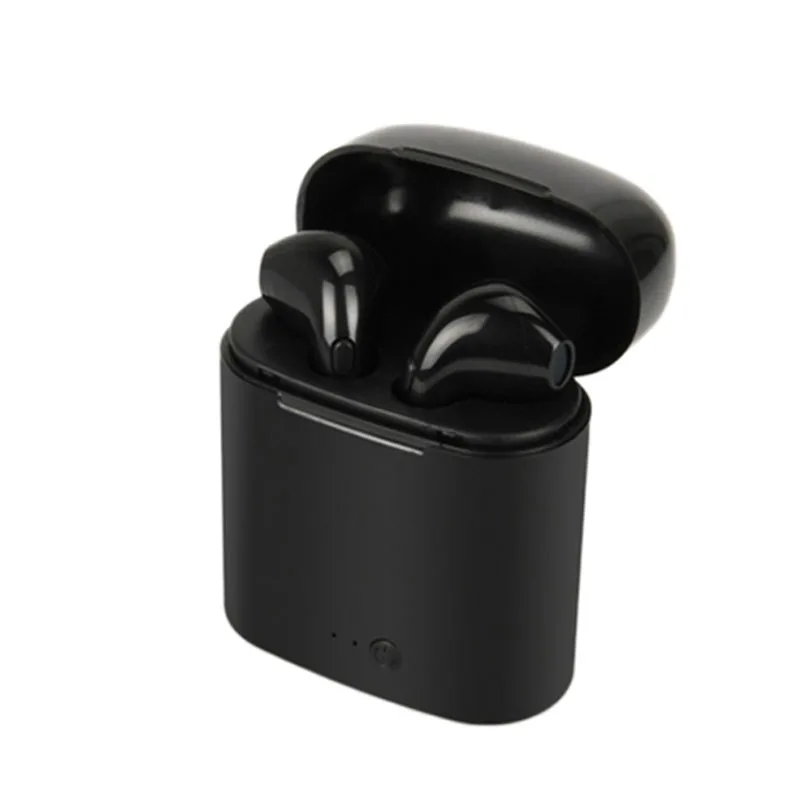 

New i7 mini Wireless Bluetooth earphones Stereo Earbuds In-Ear Earphone Air Microphone Pods for Iphone Apple Android