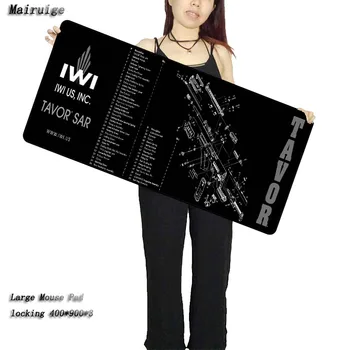 

Mairuige Gun Parts Waterproof Mouse Pad Gamer Play Mats Large Gaming Waterproof Mouse Pad Lock Edge Mouse Mat Keyboard Pad