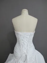 2017 New Country Style Satin Strapless Lace up Applique Sequin Floor-length Mermaid Wedding Dresses Beautiful Bridal Gown